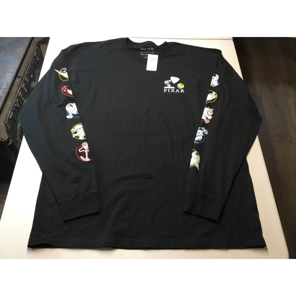 Disney Pixar Our Universe Long Sleeve Graphic Size XL Wall-E Toy Story Monsters